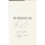 Boxing Joe Calzaghe hardback book titled No Ordinary Joe signed inside by the legendary Welch