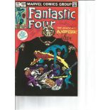 Stan Lee, Jack Kirby and one other signed Fantastic Four comic. Signed on front cover. Good