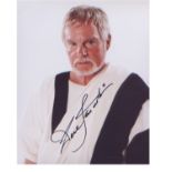 Sir Derek Jacobi signed 10 x 8 photo in character from Gladiator . Good Condition. All autographs
