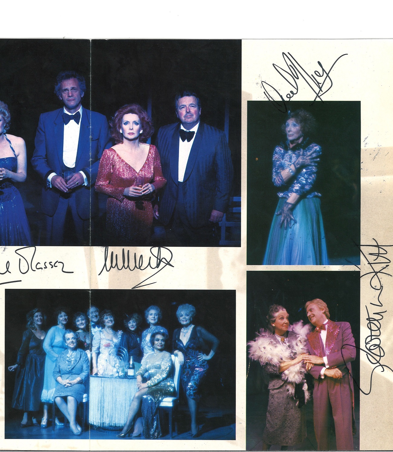 Multi signed Follies brochure. Signed on inside pages. Good Condition. All autographs are genuine - Image 2 of 5