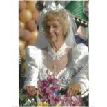 Sheila Reid Benidorm hand signed 10 x 8 inch photo. This beautiful hand-signed photo depicts