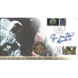 Dr Edgar Mitchell Apollo 14 NASA Moonwalker astronaut signed 40th ann Man on the Moon 2009 Isle of