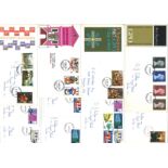 GB FDC collection. 25 1960 s covers. Handwritten addresses. Good Condition. We combine postage on