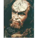 Tony Todd Star Trek hand signed 10 x 8 inch photo. This beautiful hand-signed photo depicts Tony