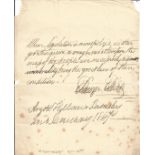 Ebenezer Elliott hand written letter 1847. He was an English poet, known as the Corn Law rhymer