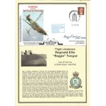 Flight Lieutenant Reginald Ellis Tongue 39/45 Star with Battle of Britain Clasp - No 3 Sqdn signed