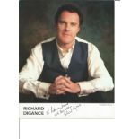 Richard Digance Comedian Signed 8x10 Promo Photo. Good Condition. All autographs are genuine hand