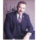 Blue Bloods Tom Selleck signed 9x7 picture in character. Good Condition. All autographs are