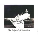 Yvonne Romain The Brigand of Kandahar hand signed 10 x 8 inch photo. This beautiful hand-signed