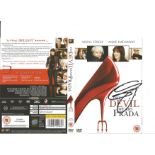 Anne Hathaway signed DVD sleeve for The Devil Wears Prada. DVD included. Good Condition. All