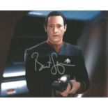 Brent Spiner Star Trek hand signed 10 x 8 inch photo. This beautiful hand-signed photo depicts Brent