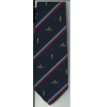 World War Two Squadron tie that belonged to Jock Calder 617 Sqn. Good Condition. All autographs