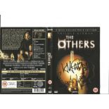 Christopher Eccleston and Nicole Kidman signed DVD sleeve for The Others. DVD included. Good