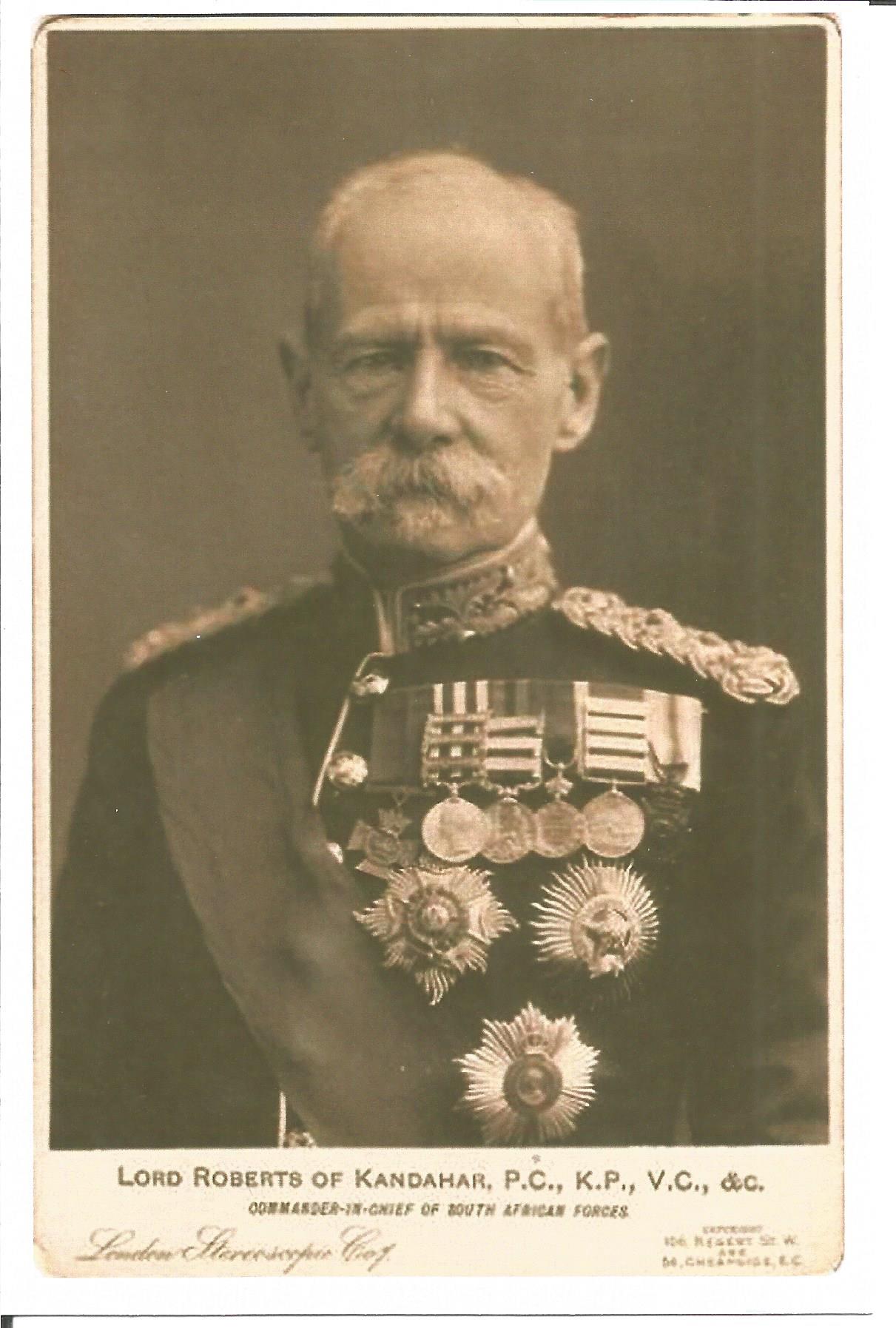 Field Marshal Frederick Sleigh Roberts, 1st Earl Roberts VC KG KP GCB OM GCSI GCIE KStJ VD MiD PC - Image 2 of 2