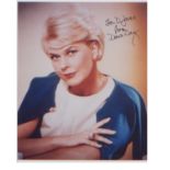 Doris Day signed 10 x 8 photo. American actress, singer, and animal welfare activist. She began