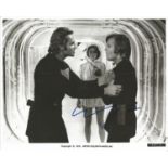 Michael York Logan s Run hand signed 10 x 8 inch photo. This beautiful hand-signed photo depicts