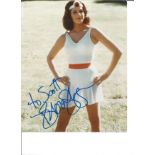 Debra Winger signed 10 x 8 inch colour photo. American actress. She starred in the films An