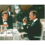 Julian Glover 007 James Bond hand signed 10 x 8 inch photo. This beautiful hand signed photo depicts