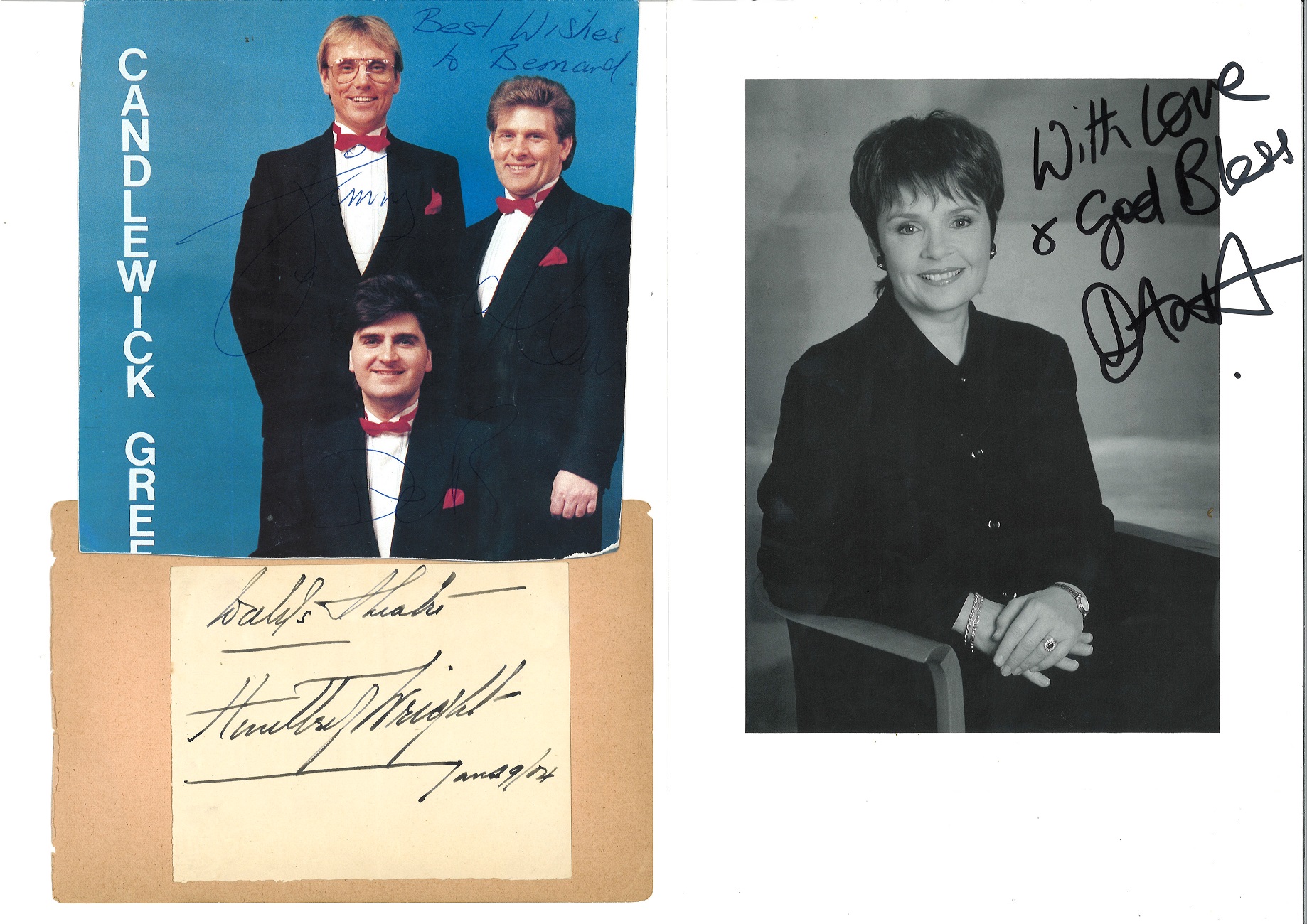 Vintage TV Film Collection 200+ autographs. Mounted photos of Harry Korris as Mr Lovejoy; Robbie - Image 4 of 4