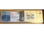 JSF Joint Service Fighters Special signed RAF cover collection in cover album. Complete set of 25