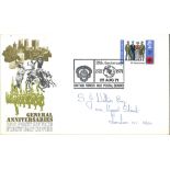 GB special postmark on 3p British legion stamps. 50th anniv 25.8.1971 British forces 1182 postal