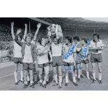 Football Autographed ARSENAL 1979 photo, a superb image depicting the 1979 FA Cup winners