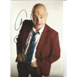 Al Murray Comedian Signed Pub Landlord 8x12 Photo. Good Condition. All autographs are genuine hand