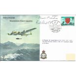 Avro Lancaster Disbandment of No.617 Squadron signed FDC No 501 of 1500. Flown in Vulcan B MK 2 XL