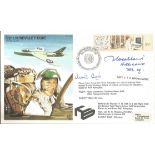 Rare Battle of Britain autograph Capt Z T A Wroblewski and Sqn Ldr Neville F Duke signed on