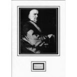 William Gladstone Prime Minister signed autograph display UACC dealer 10 x 8 inches photo double
