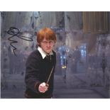 Rupert Grint signed 10x8 colour photo pictured in Harry Potter. English actor and producer. He