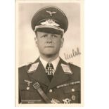 Field Marshall Milch signed Hoffman WW2 vintage 6x4 black and white portrait photo. Good