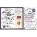 20 WW2 medal winners signed Appointment to the Distinguished Service Order signed RAF(DM)4 RAF cover