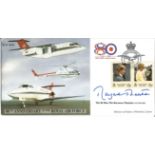 The Rt Hon The Baroness Thatcher signed 80th Anniversary of the Royal Air Force cover RAF 80(8). Two