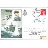 Karl Donitz WW2 Uboat commander signed Sqn Ldr Bulloch historic aviators cover. Good Condition.