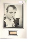 Charles Boyer genuine authentic autograph signature and photo. A 20cm x 25cm photograph of Charles