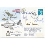The Flying Fortress signed Biggin Hill Air Fair 13th May 1977 FDC No 26 of 37. Flown in Fortress