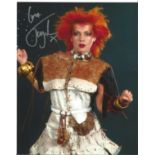 Toyah signed 10x8 colour photo. Good Condition. All signed pieces come with a Certificate of