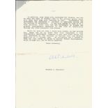 Winston Churchill signed TLS on House Of Commons Paper to Mr Hindson regarding pit closures and