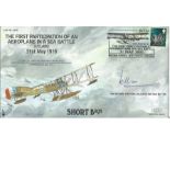 The Earl of Jellicoe signed Centenary of flight COF16 cover. Good Condition. All signed pieces