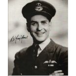 WW2 Great Escaper Jimmy James MC signed 10 x 8 portrait photo in uniform. Good Condition. All signed