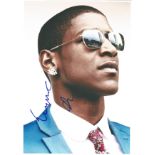 Timothy Lee McKenzie Labrinth signed 12x8 colour photo. Good Condition. All signed pieces come