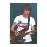 John Hassall signed 12x8 colour photo. Member of The Libertines. Signed at Q awards. Good Condition.