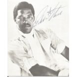 Edwin Starr signed 5x4 black and white photo. January 21, 1942 - April 2, 2003 was an American