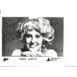 Tammy Wynette signed 10x8 black and white photo. May 5, 1942 - April 6, 1998 , was an American