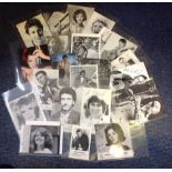 Music collection twenty two signed black and white photos signatures include Helen Shapiro, Dusty