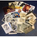 Music and Theatre collection includes a selection of household names signed photos and programmes