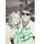 Peters and Lee signed 6x4 black and white photo. were a successful British folk and pop duo of the