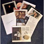 Classical Music and Opera collection 12 programmes various productions and theatres dating early