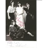 The Nolans signed 6x4 black and white photo. Good Condition. All autographs are genuine hand